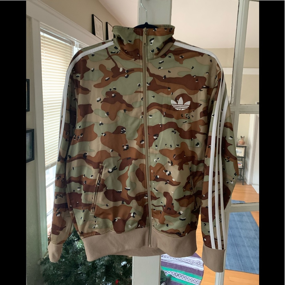 Adidas Camouflage Track Jacket